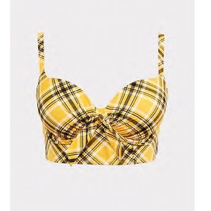 Torrid bikini push-up low coverage top